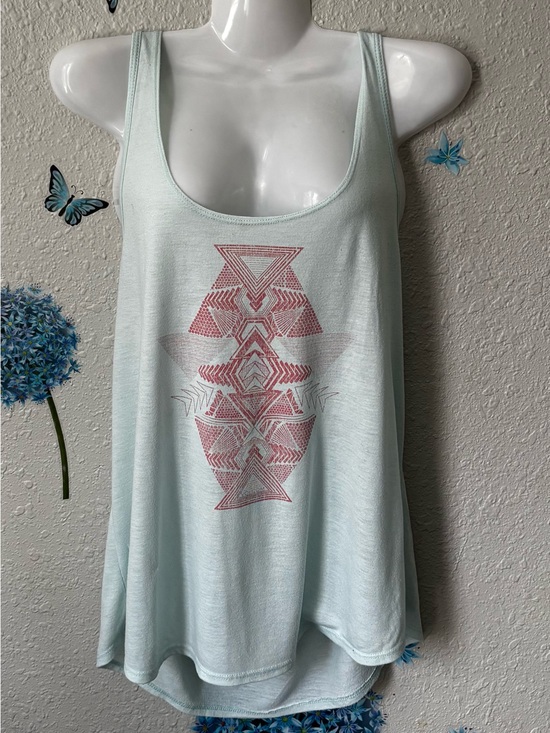 Volcom Tops - Volcom Aztec Graphic Tank Top - Womens Sleeveless Scoop Neck